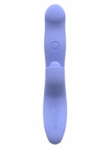 Load image into Gallery viewer, Blush Collection Simone Rechargeable Silicone Tapping Rabbit Vibrator
