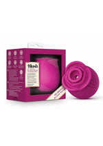 Load image into Gallery viewer, Blush Collection The Original Blush Rose Rechargeable Silicone Air Pulse Clitoral Vibrator - Fuchsia/Pink