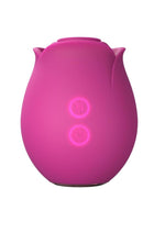 Load image into Gallery viewer, Blush Collection The Original Blush Rose Rechargeable Silicone Air Pulse Clitoral Vibrator - Fuchsia/Pink