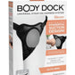 Body Dock Elite Mini Strap-On - Black/Gray/Grey