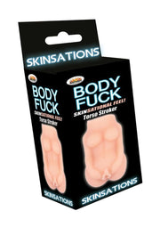 Body Fuck Skinsational Feel Torso Stroker Masturbator - Vanilla