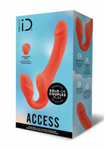 Load image into Gallery viewer, Bodywand I.d. Access Rechargeable Silicone Strapless Strap-On - Coral
