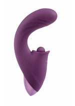 Load image into Gallery viewer, Bodywand I.d. Bump Rechargeable Silicone Dual Stimulating Vibrator - Wine