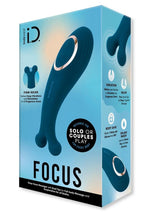 Load image into Gallery viewer, Bodywand Id Focus Silicone Rechargeable Vibrator - Blue
