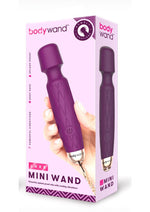 Load image into Gallery viewer, Bodywand Luxe Mini Wand Rechargeable Silicone Wand Massager - Purple
