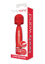 Load image into Gallery viewer, Bodywand Mini Wand Massager Love Edition - Red
