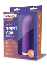Load image into Gallery viewer, Bodywand My First G-Spot Vibe Silicone Rechargeable Vibrator - Purple