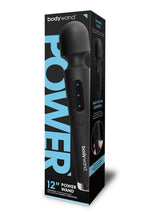 Load image into Gallery viewer, Bodywand Power Wand Rechargeable Silicone Wand Massager - Black - 12in