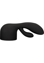 Load image into Gallery viewer, Bodywand Rabbit Wand Silicone Attachment - Black