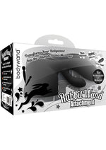 Load image into Gallery viewer, Bodywand Rabbit Wand Silicone Attachment - Black
