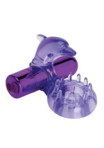 Load image into Gallery viewer, Bodywand Rechargeable Dolphin Ring W/ Ticklers - Purple
