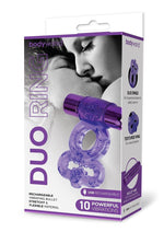 Load image into Gallery viewer, Bodywand Rechargeable Duo Ring - Purple
