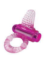 Load image into Gallery viewer, Bodywand Rechargeable Lick It Pleasure Ring - Pink
