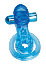 Load image into Gallery viewer, Bodywand Rechargeable Silicone Duo Ring with Clit Tickler