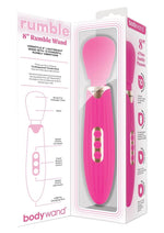 Load image into Gallery viewer, Bodywand Rumble Wand 8 - Hot Pink/Pink
