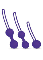Load image into Gallery viewer, Bodywand Squeeze 3pc Kegel Training Set 37-65g - Purple