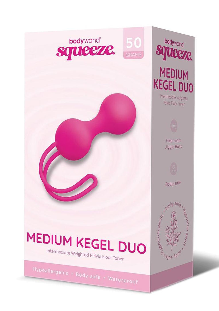Bodywand Squeeze Medium Kegel Duo 50g - Pink
