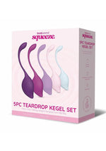 Load image into Gallery viewer, Bodywand Squeeze Teardrop Silicone Kegal Set 37-115g - 5 Piece