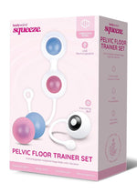 Load image into Gallery viewer, Bodywand Squeeze Vibrating Pelvic Floor Trainer Set 18-29g - Blue/Pink