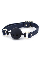 Load image into Gallery viewer, Bondage Couture Ball Gag - Blue