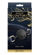 Load image into Gallery viewer, Bondage Couture Ball Gag - Blue