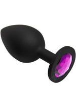 Load image into Gallery viewer, Booty Bling Jeweled Silicone Anal Plug