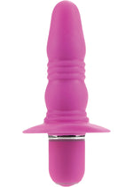 Load image into Gallery viewer, Booty Call Booty Buzz Silicone Vibrating Butt Plug - Pink

