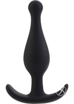 Load image into Gallery viewer, Booty Call Booty Rocker Silicone Butt Plug - Black