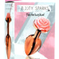 Booty Sparks Aluminum Anal Plug - Pink/Rose Gold - Medium