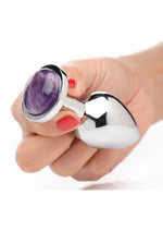 Load image into Gallery viewer, Booty Sparks Gemstones Amethyst Anal Plug