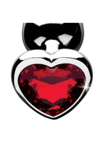 Load image into Gallery viewer, Booty Sparks Heart Gem Small Anal Plug
