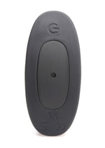 Load image into Gallery viewer, Booty Sparks Laser Heart Rechargeable Silicone Anal Plug with Remote Control - Medium - Black with Red Lights