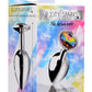 Booty Sparks Rainbow Prism Gem Anal Plug - Multicolor - Medium