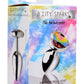 Booty Sparks Rainbow Prism Heart Anal Plug - Multicolor - Small