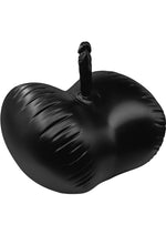 Load image into Gallery viewer, Bouncy Baller Inflatable Cushion with Dilldo and Foot Pump - Black