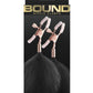 Bound Nipple Clamps F1 - Black/Metal/Rose Gold