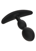 Load image into Gallery viewer, Boundless 2x Teardrop Silicone Anal Plug - Black