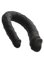 Load image into Gallery viewer, Boundless AC/DC Silicone Bendable Double Dong - Black