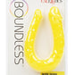 Boundless AC/DC Silicone Bendable Double Dong - Yellow