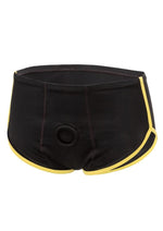 Load image into Gallery viewer, Boundless Black and Yellow Brief - Black/Yellow - Large/XLarge