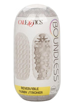 Load image into Gallery viewer, Boundless Reversible Nubby Stroker - White