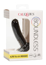 Load image into Gallery viewer, Boundless Silicone Ridged Probe - Black - 4.75in