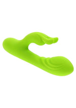 Load image into Gallery viewer, Brat Bunny Rechargeable Silicone Rabbit Vibrator - Green

