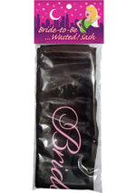 Load image into Gallery viewer, Bride-To-Be... Wasted! Sash - Black/Pink