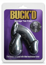 Load image into Gallery viewer, Buck'd Pack 'N Jack 2-In-1 Packer/Stroker - Black