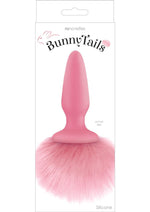Load image into Gallery viewer, Bunny Tails Silicone Butt Plug - Pink