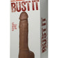 Bust It Squirting Dildo - Chocolate - 8.5in