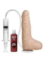 Load image into Gallery viewer, Bust It Squirting Dildo - Vanilla - 8.5in
