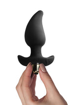 Load image into Gallery viewer, Butt Quiver Vibrating Silicone Butt Plug
