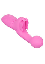 Load image into Gallery viewer, Butterfly Kiss Rechargeable Silicone Dual Vibrator - Pink